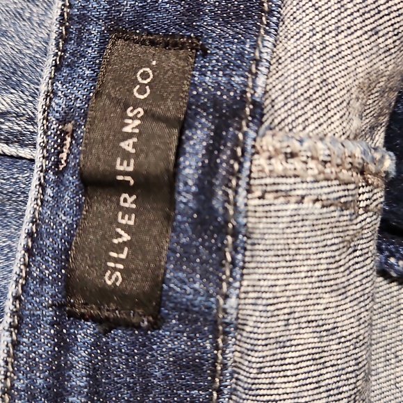 Silver Denim Shorts - Picture 8 of 10